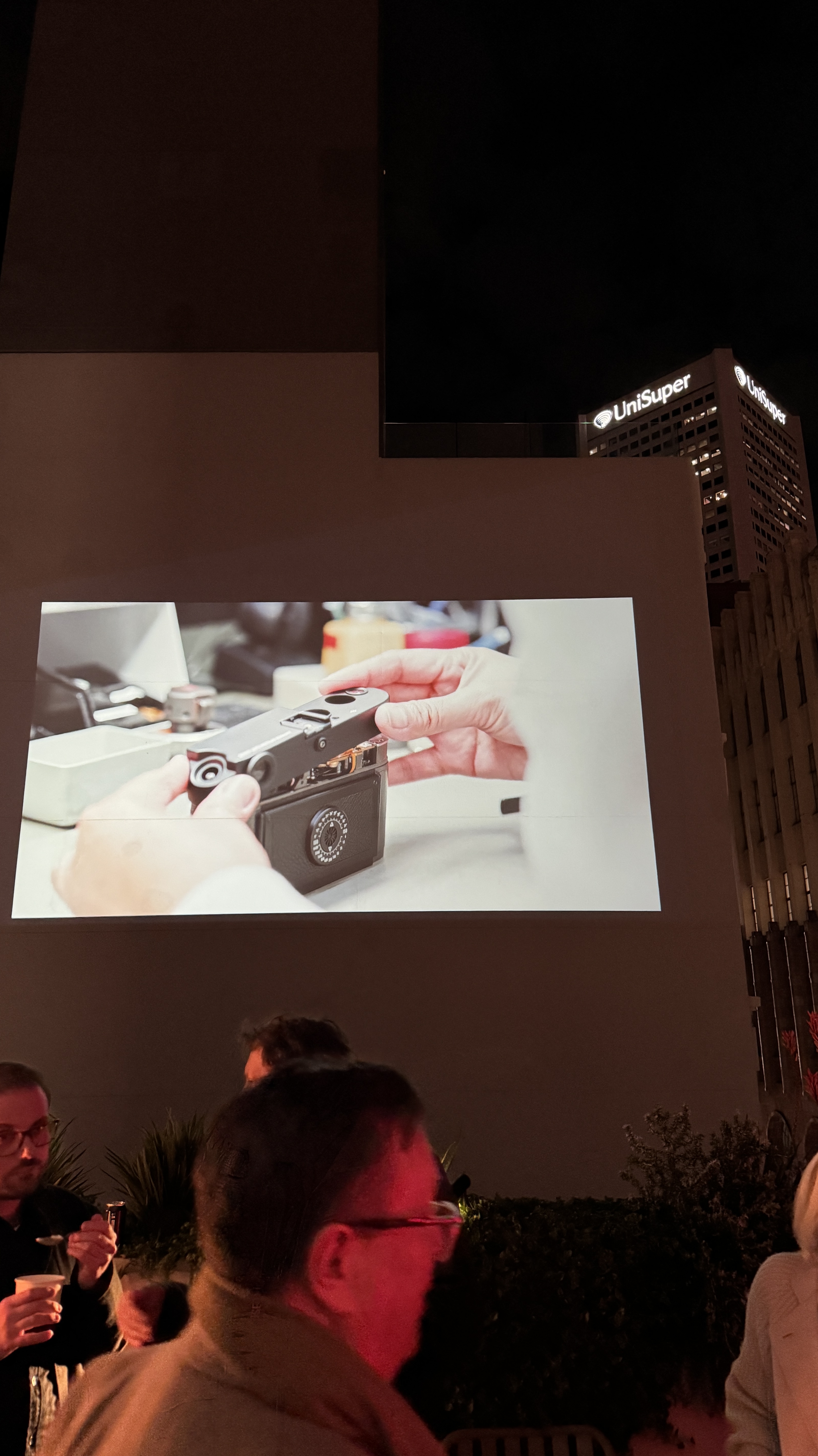 The crowd at Leica's 100-year celebration